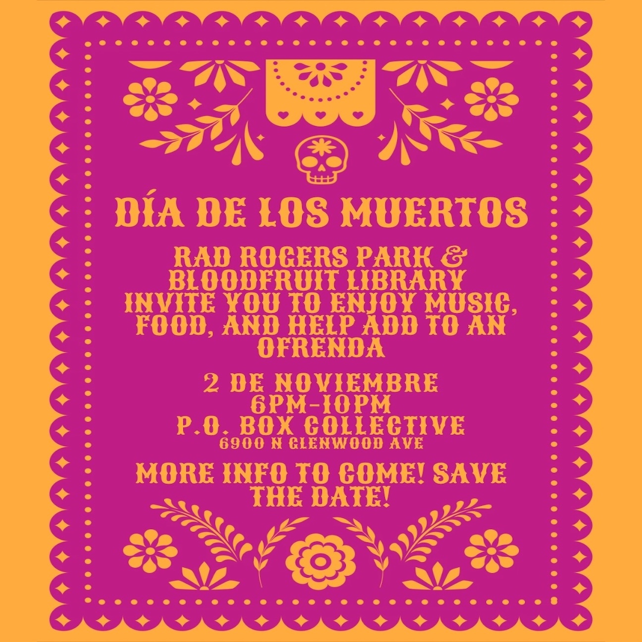 Día de los Muertos Celebration