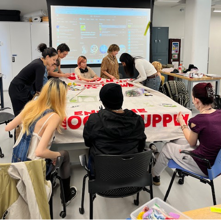 Banner Making Workshop: "Fascism Thrives On..."