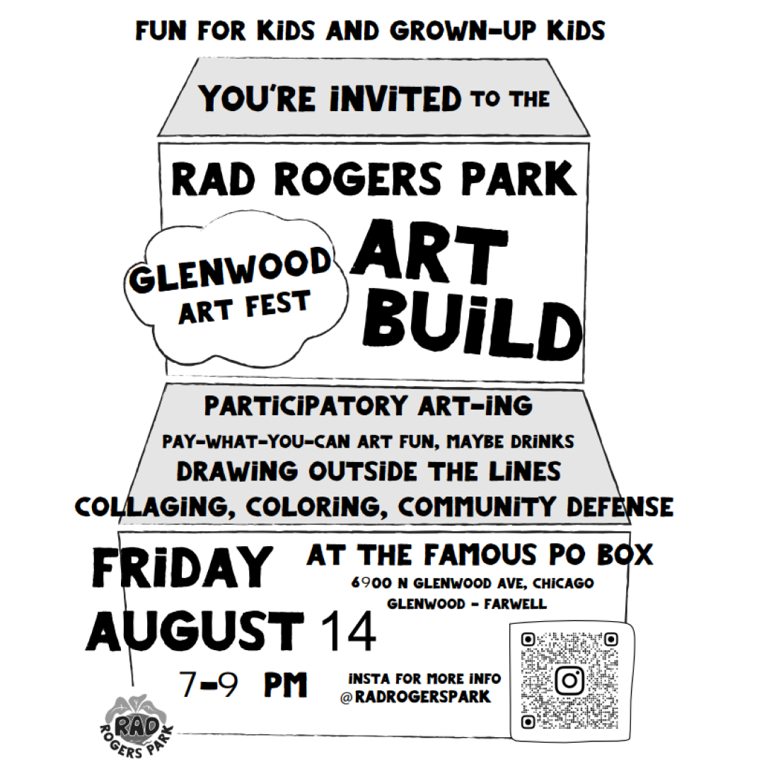 Rad Rogers Park Art Build and Installation