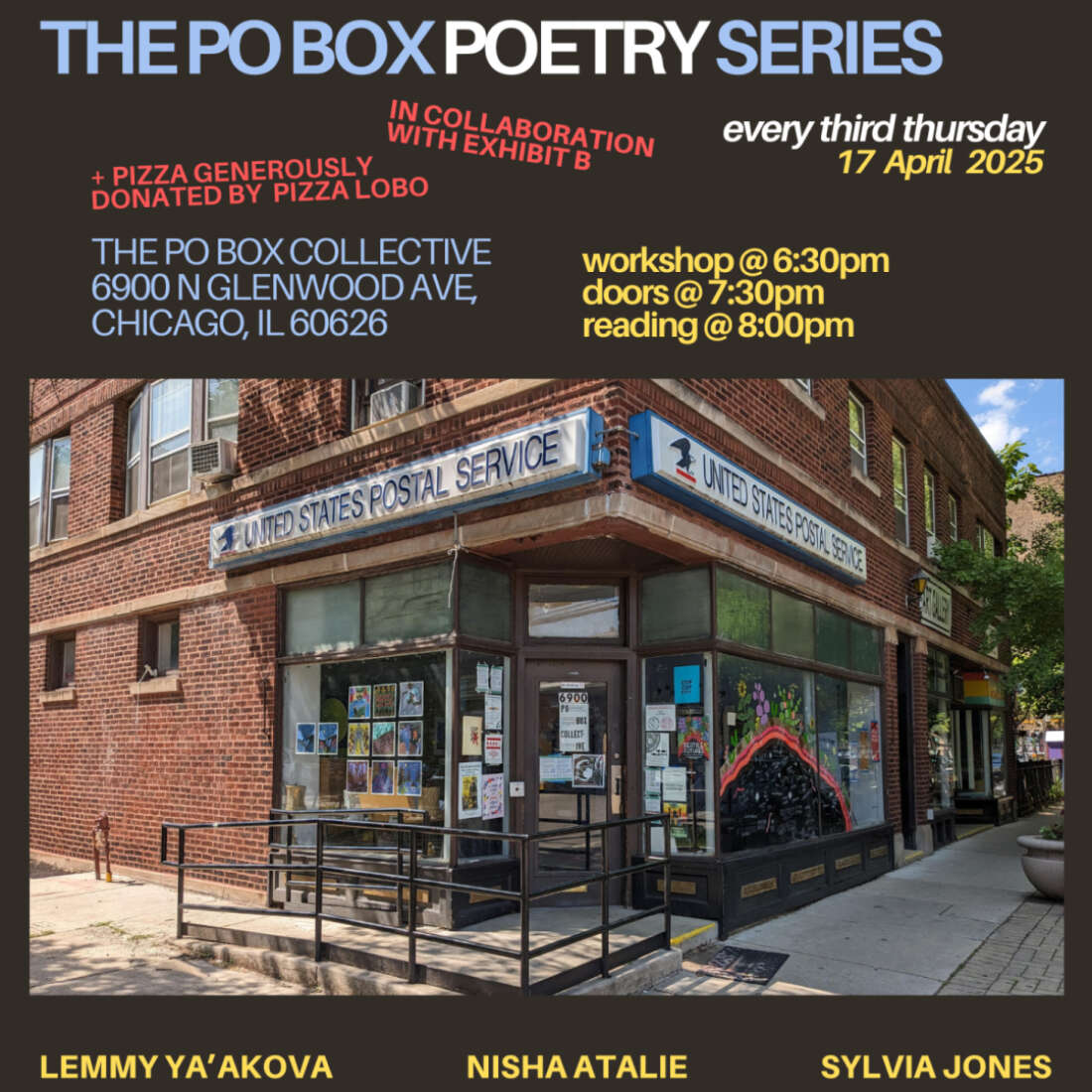Poetry Series Workshop, Potluck & Reading