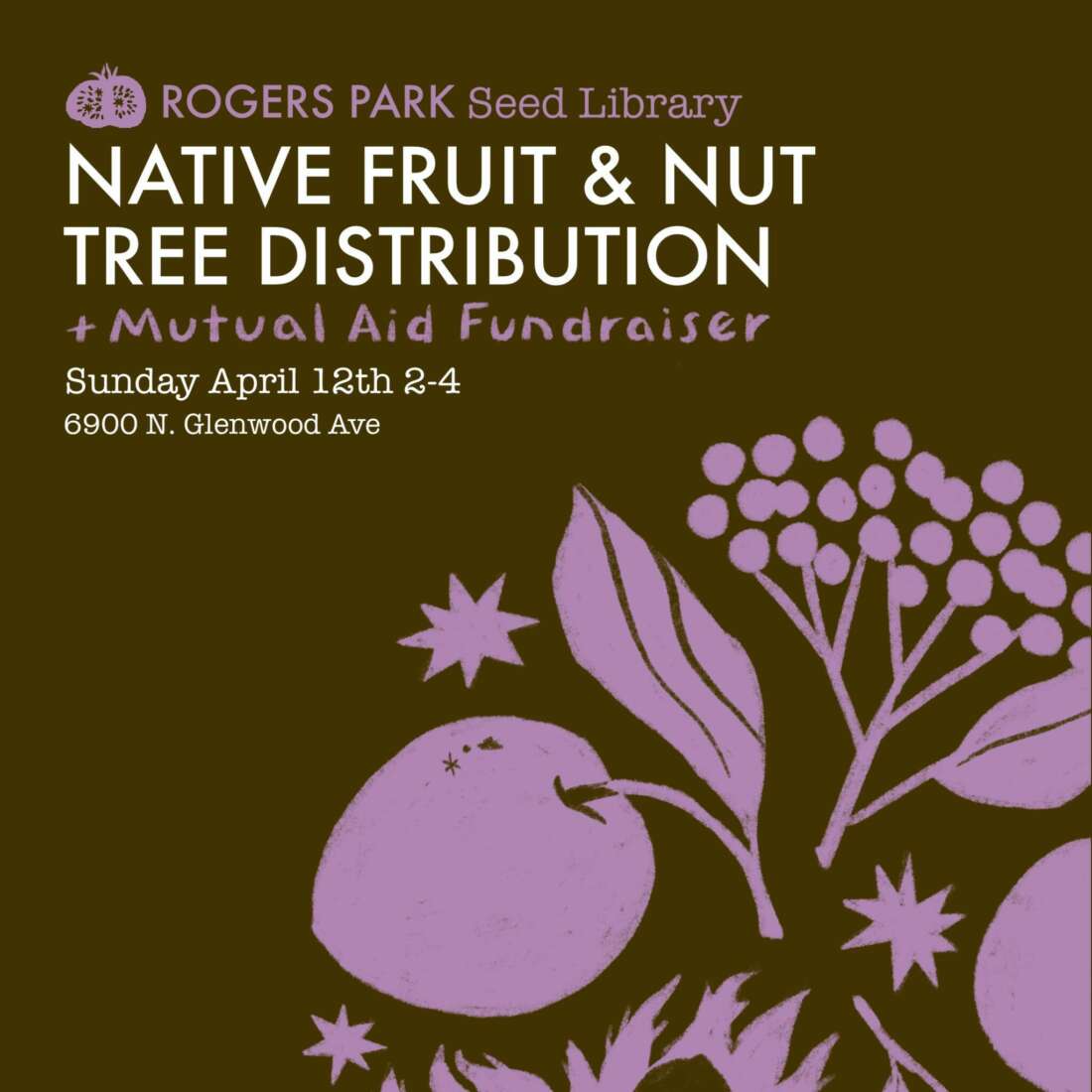 Native Fruit and Nut Tree Giveaway + Mutual Aid Fundraiser