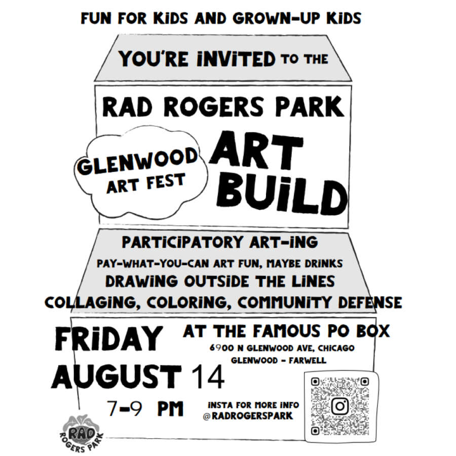 Rad Rogers Park Art Build and Installation