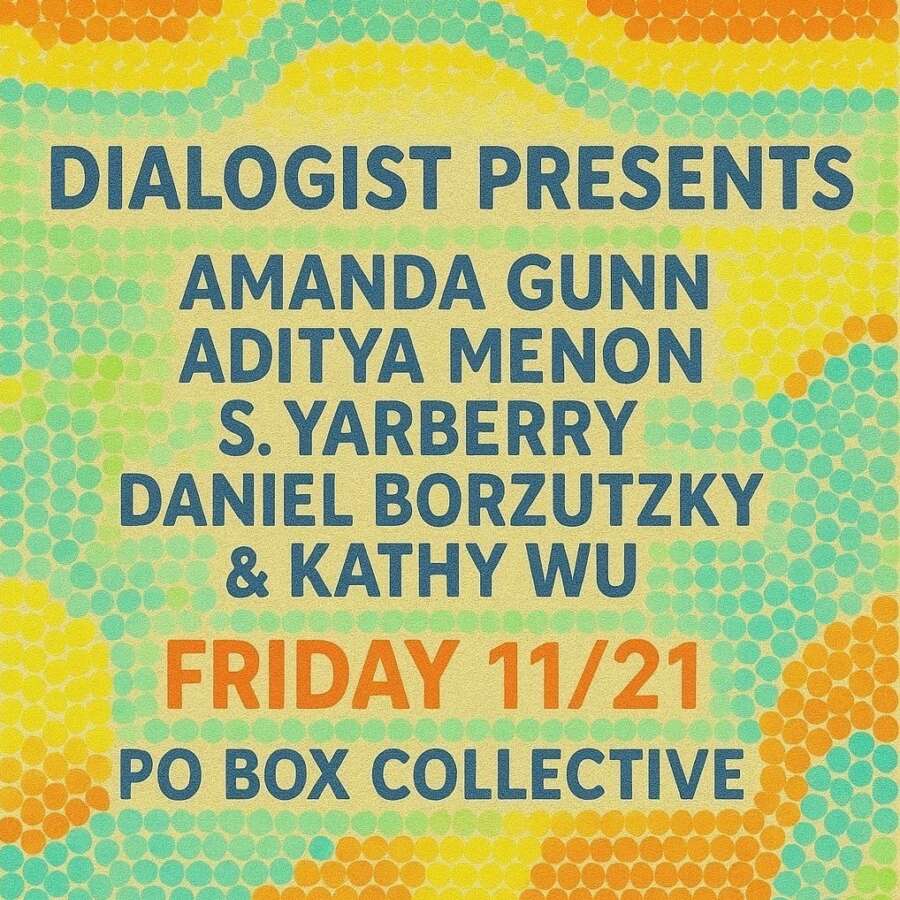 PO Box Poetry Series Reading, Writing Workshop & Potluck