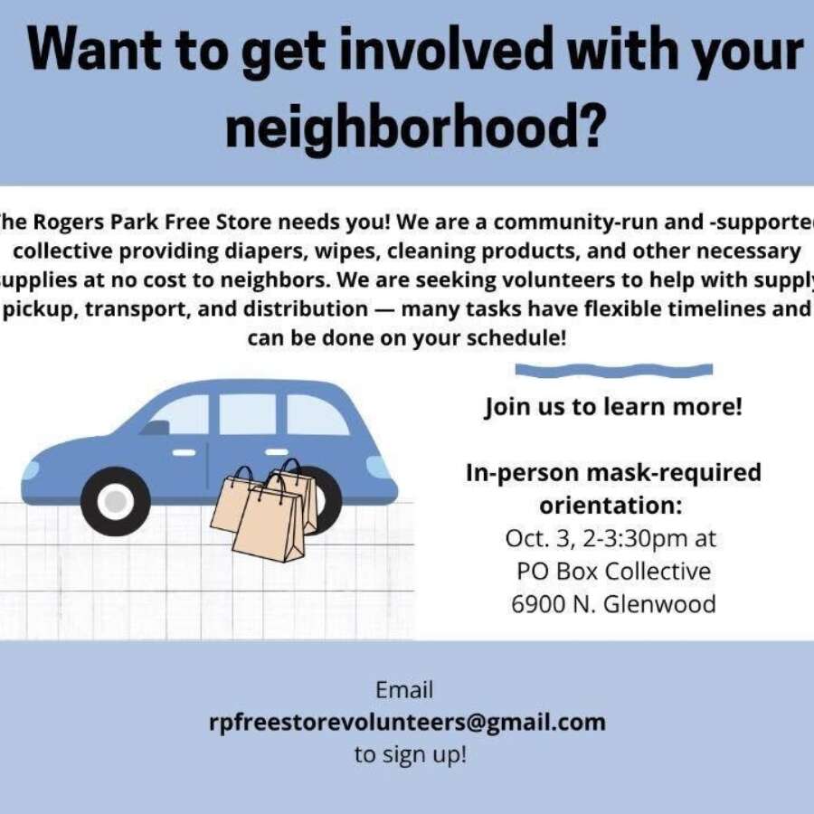 Rogers Park Free Store Volunteer Orientation