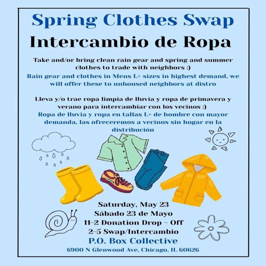 Spring Clothes Swap / Intercambio de Ropa
