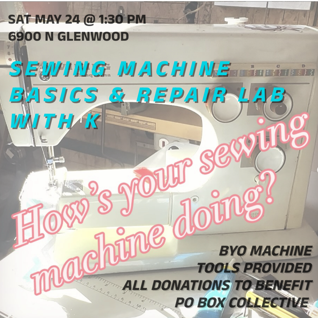 Sewing Machine Basics & Repair Lab