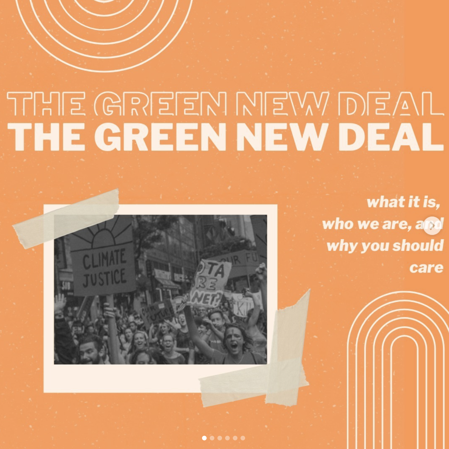 Presentation: Green New Deal w/the Sunrise Movement!