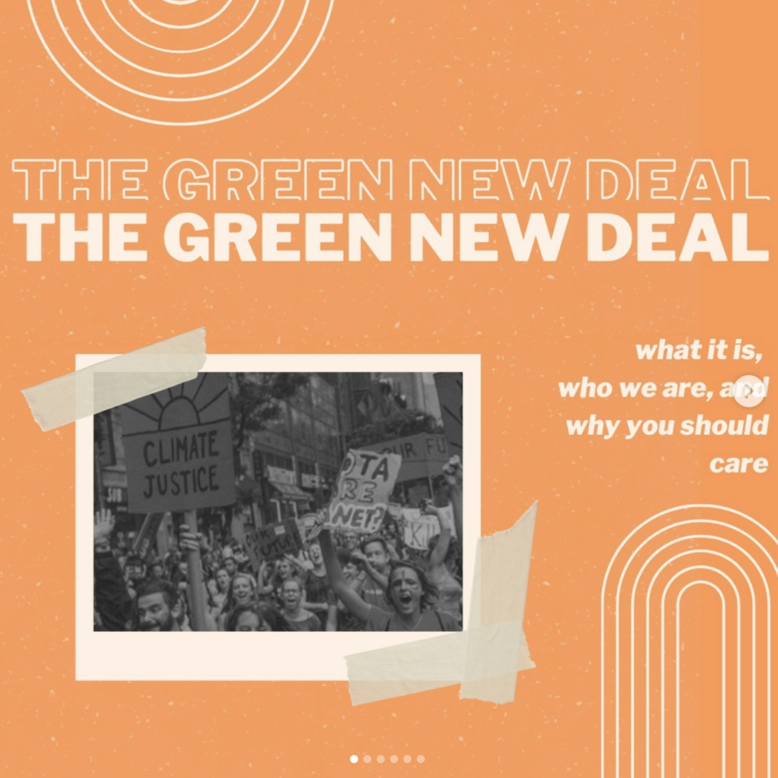 Presentation: Green New Deal w/the Sunrise Movement!