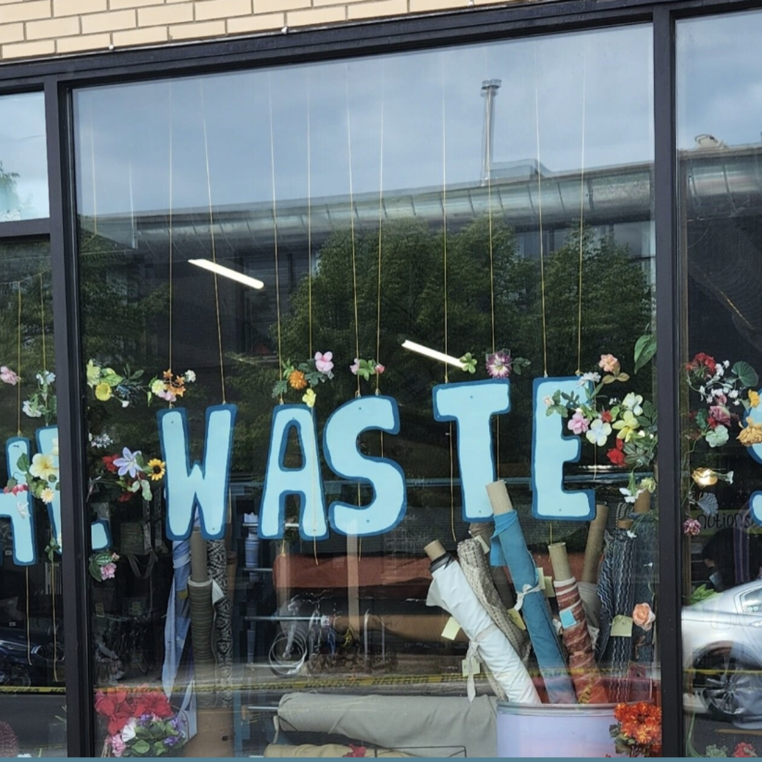 WasteShed Pop-Up Shop for arts, crafts, and school materials